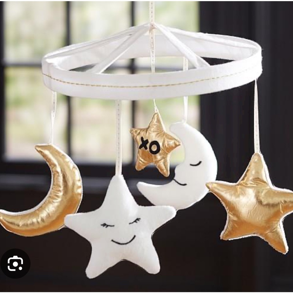 Pottery Barn Kids moon and star mobile, Emily & Meritt for PB kids